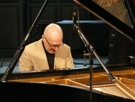 Playing at the finals of the Open Piano Competition 2012 (London)
